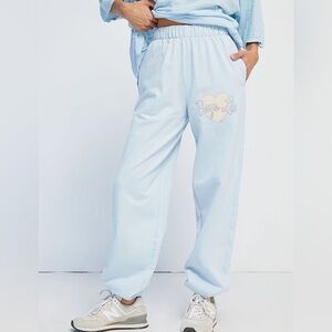 Boys Lie Light Blue Unbreakable Sweatpants-Size Small